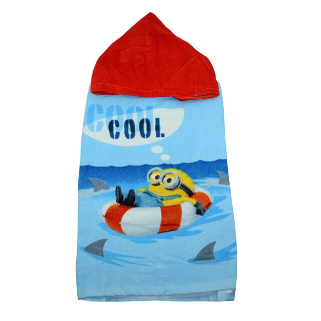 Halat de baie poncho Sun City Minions EP1874A-universal, Multicolor Universal
