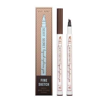 Creion pentru sprancene, Sexyy Secret Professional, Rezistent la apa, Maro, 3D Microblading, Tatoo 1 ml,02.Brown Creion pentru sprancene, Sexyy Secret Professional, Rezistent la apa, Maro, 3D Microblading, Tatoo 1 ml,02.Brown