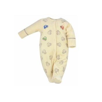 Salopeta cu maneca lunga pentru baieti Koala 2559 , Crem 68 cm Salopeta cu maneca lunga pentru baieti Koala 2559 , Crem 68 cm