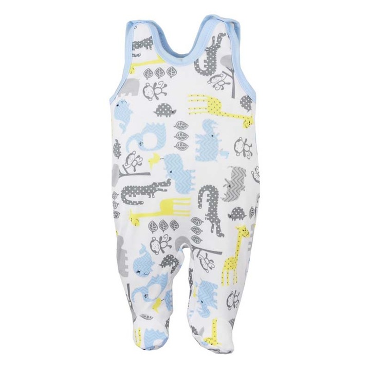 Salopeta fara maneci pentru baieti Koala Zwierzyniec 06-376AL, Multicolor, Multicolor