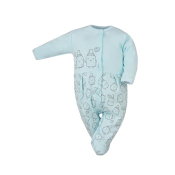 Salopeta cu maneca lunga pentru baieti Koala Butelki 06-687-AL, Albastru 68 cm Salopeta cu maneca lunga pentru baieti Koala Butelki 06-687-AL, Albastru 68 cm