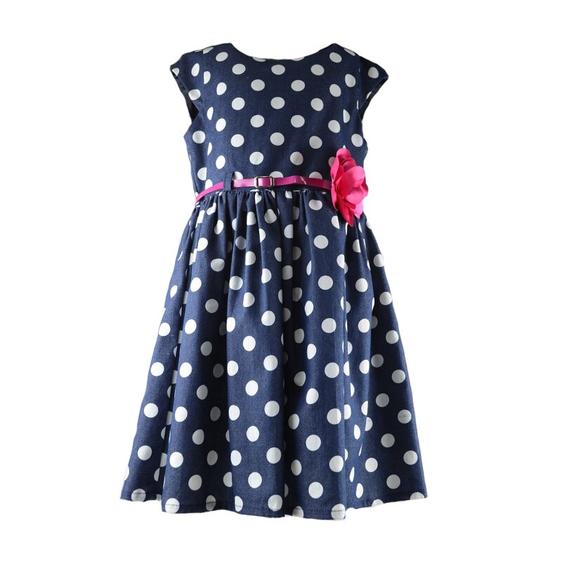 Rochita eleganta pentru fete Mini Junior 96-060F, Multicolor 122 cm