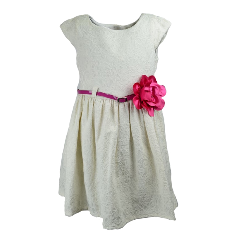 Rochita eleganta pentru fete Mini Junior 1318C, Crem 10552