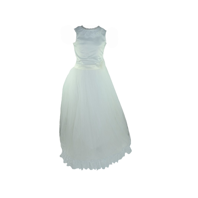 Rochie eleganta pentru fete Colibri RFC3-C, Alb 128 cm