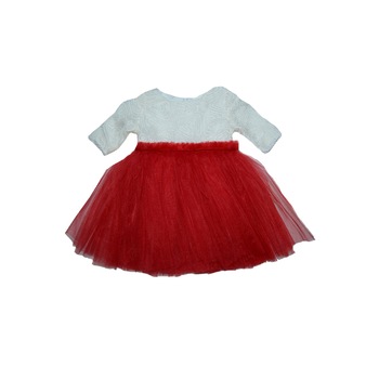 Rochita eleganta pentru fete Colibra 1097, Rosu 13196 Rochita eleganta pentru fete Colibra 1097, Rosu 13196