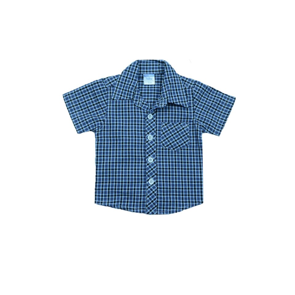 Camasa maneca scurta baietei Vitamins CBV-003, Multicolor 3-6 luni