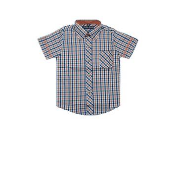 Camasa maneca scurta baietei Jankes JNK-003, Multicolor 18-24 luni Camasa maneca scurta baietei Jankes JNK-003, Multicolor 18-24 luni