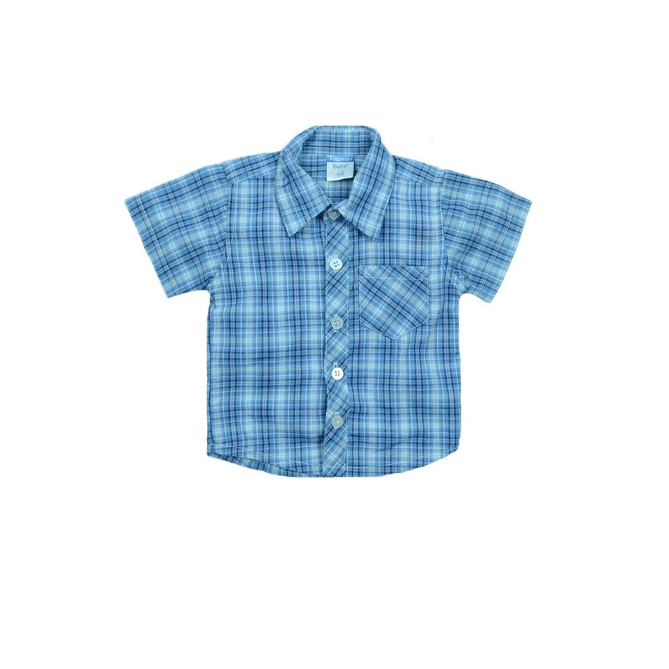 Camasa maneca scurta baietei Vitamins CBV-001, Multicolor 3-6 luni