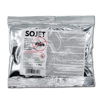 Insecticid Sojet anti muste, 50 grame Insecticid Sojet anti muste, 50 grame