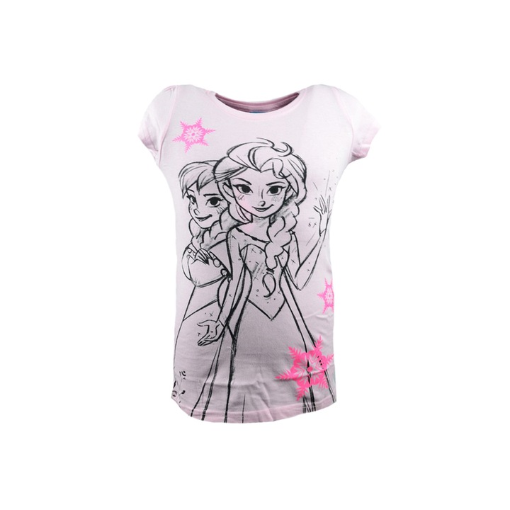 Рокля за момиче E Plus M Frozen DIS FROZ 52 04 DIS FROZ 52 04 7312-134, розово 28318