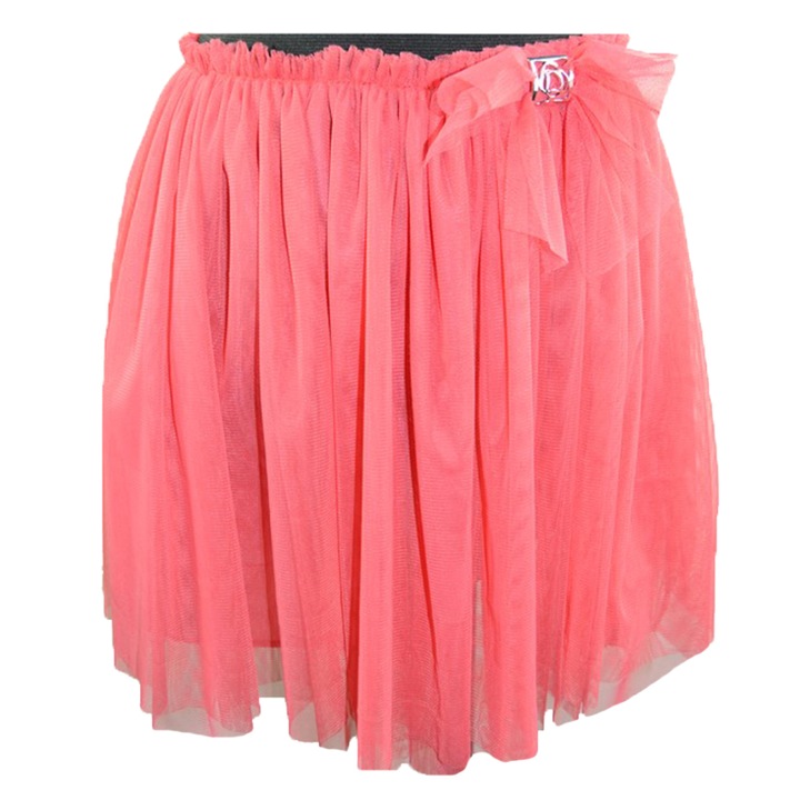 Fusta eleganta pentru fete Sara Line SRL5-134-cm, Coral 5353