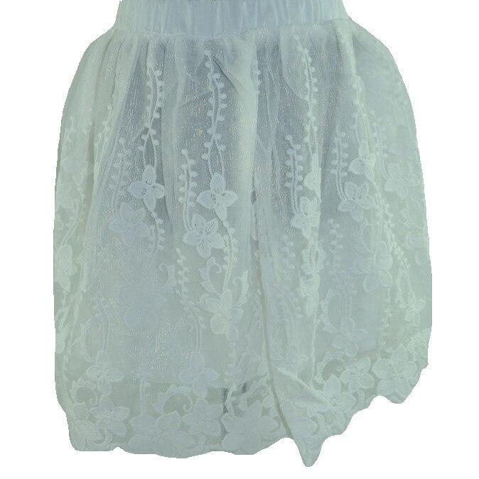 Fusta pentru fete Happy House XP011-A-104-cm, Alb 9982