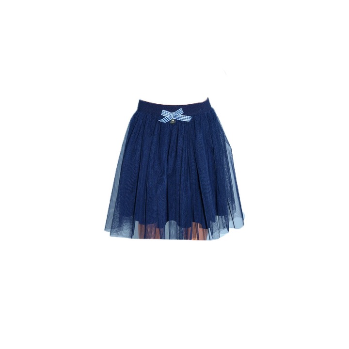 Fusta eleganta pentru fete Viwa VW02-110-cm, Bleumarin 110 CM