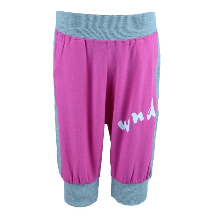 Pantaloni sport 3/4 pentru fete Wendee DY56105-1G-98-cm, Fucsia 612
