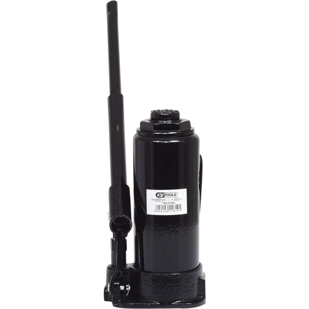 Cric auto hidraulic cu flanse, KS TOOLS, 10 t