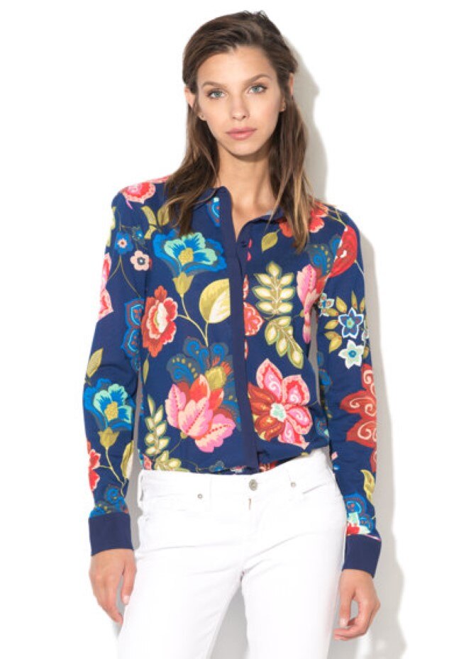 Camasa Desigual 17WWTK53, Albastru, 38