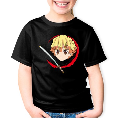 Tricou Copii Demon Slayer Zenitsu Agatsuma Bebe Karate Emag Ro