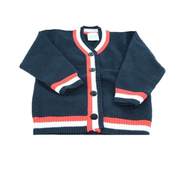 Cardigan cu maneca lunga pentru baieti Vitamins TR-001, Bleumarin 2460 Cardigan cu maneca lunga pentru baieti Vitamins TR-001, Bleumarin 2460