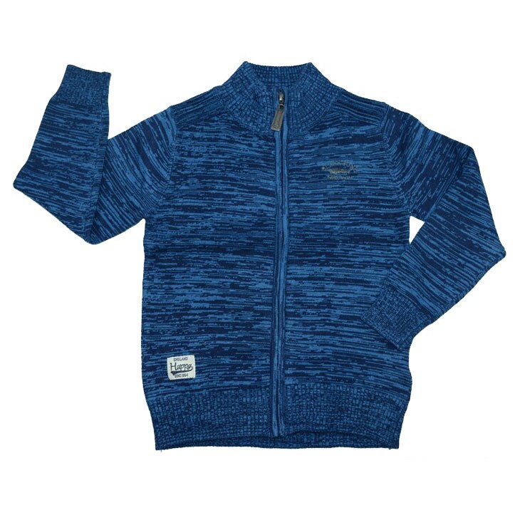 Cardigan maneca lunga Baieti Happy House BL-263B, Bleumarin 116