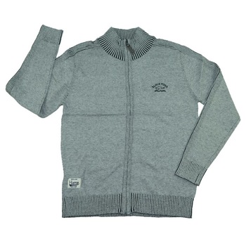 Cardigan cu maneca lunga pentru baieti Happy House BL-265G-164, Gri 11781 Cardigan cu maneca lunga pentru baieti Happy House BL-265G-164, Gri 11781