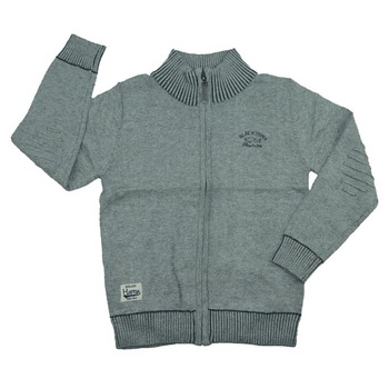 Cardigan maneca lunga baieti Happy House BL-264G, Gri 104 Cardigan maneca lunga baieti Happy House BL-264G, Gri 104