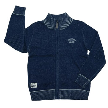 Cardigan maneca lunga baieti Happy House BL-264B, Bleumarin 11759 Cardigan maneca lunga baieti Happy House BL-264B, Bleumarin 11759