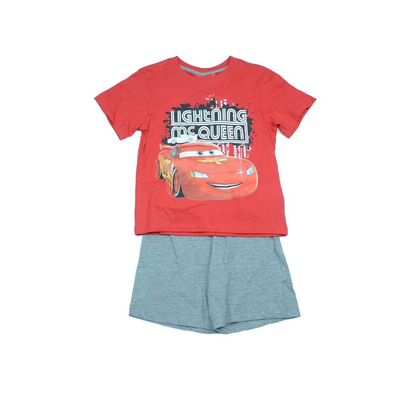 Compleu vara 2 piese baieti Sun City Cars OE2018R, Multicolor 116 cm