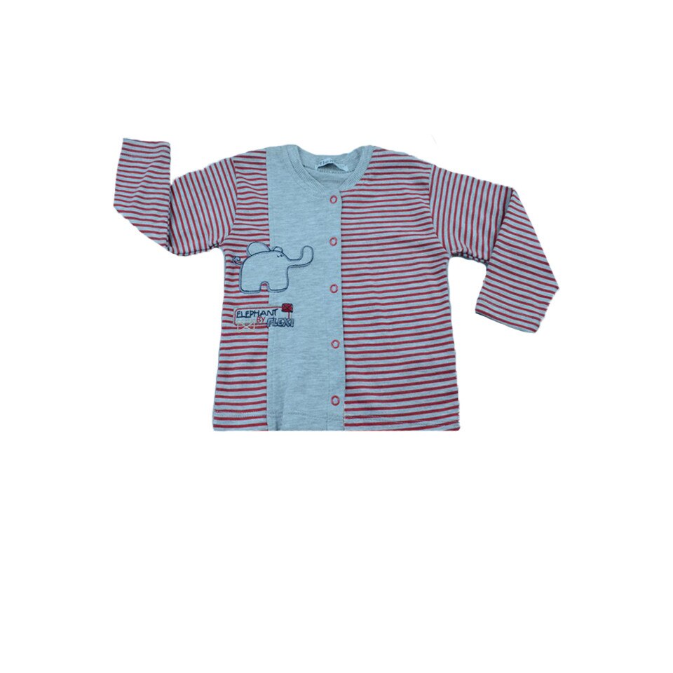 Cardigan maneca lunga pentru baieti Flexi CBF1, Multicolor 74 cm