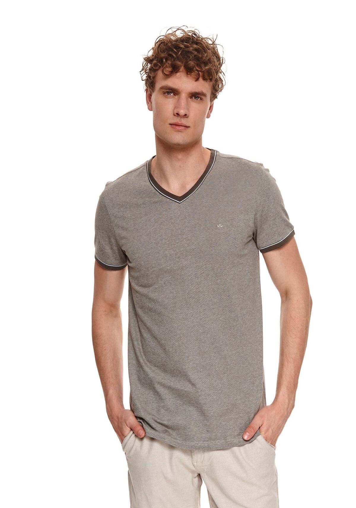 Tricou barbati, TOP SECRET, SPO5195, Multicolor