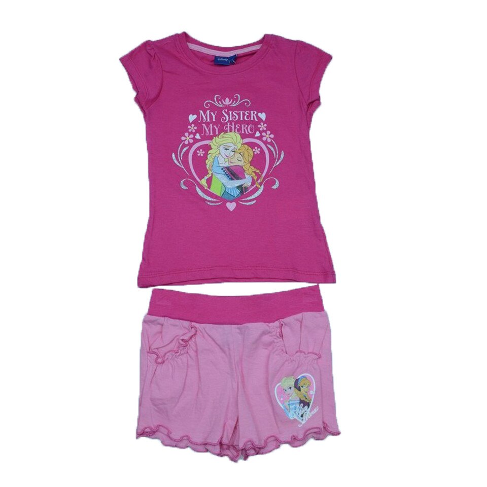 Compleu 2 piese pentru fete Frozen Disney OE1760-1-110, Roz 1692