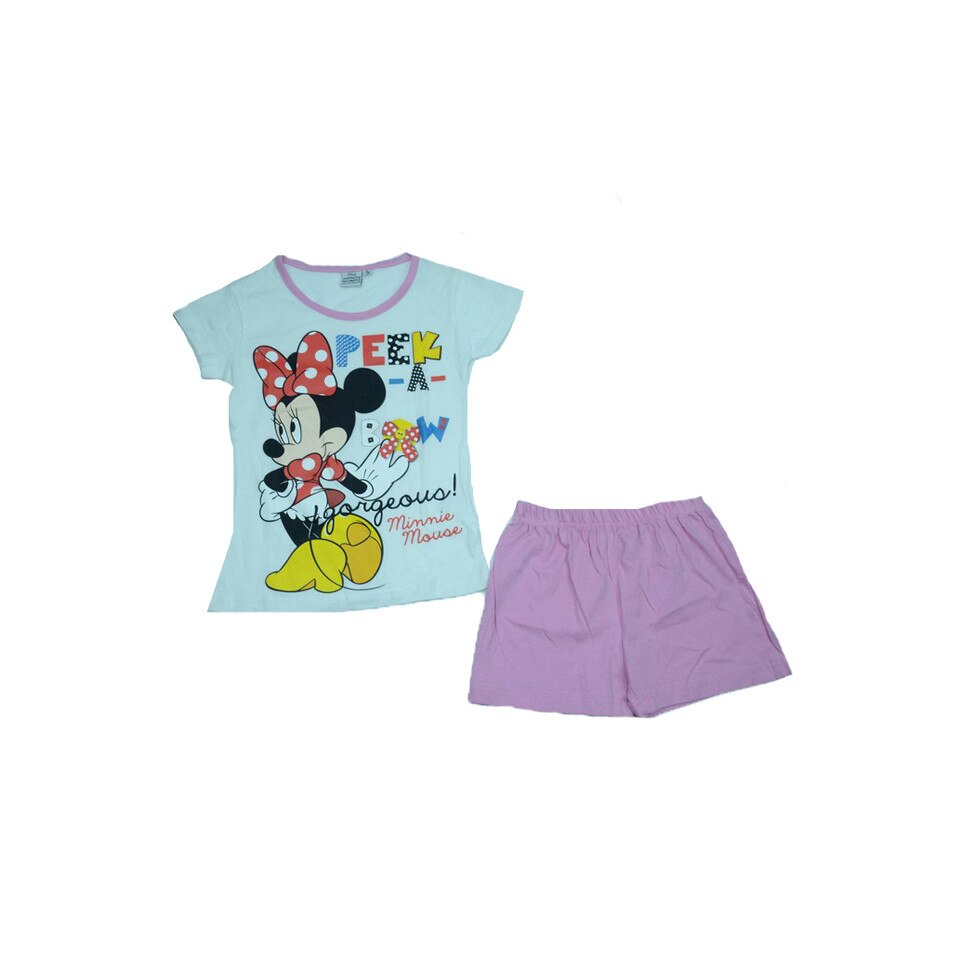 Compleu 2 piese pentru fete Minnie Mouse Disney MMD3-A-128, Alb 128 CM