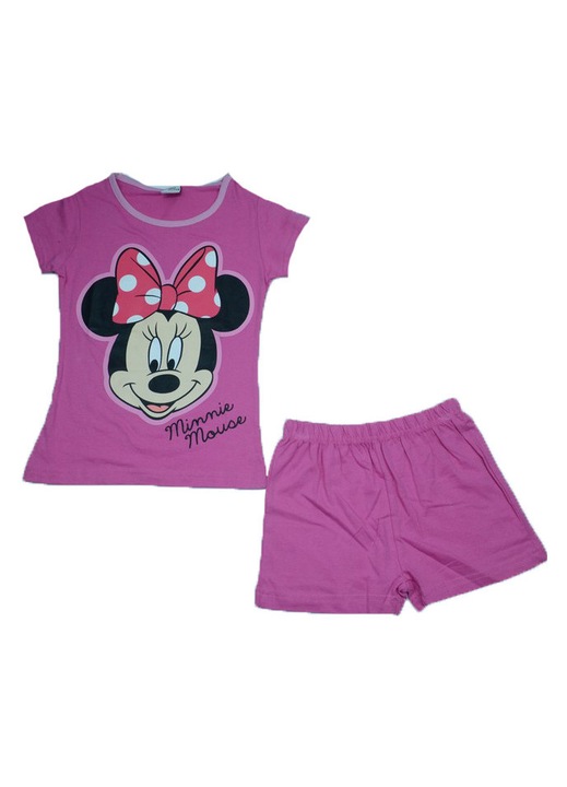 Minnie Eger Disney 2 reszes szett lanyoknak, Rózsaszín, 128 CM