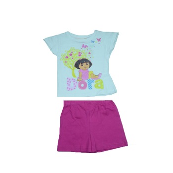 Compleu 2 piese pentru fete Disney NT03-A-116, Alb 19242 Compleu 2 piese pentru fete Disney NT03-A-116, Alb 19242