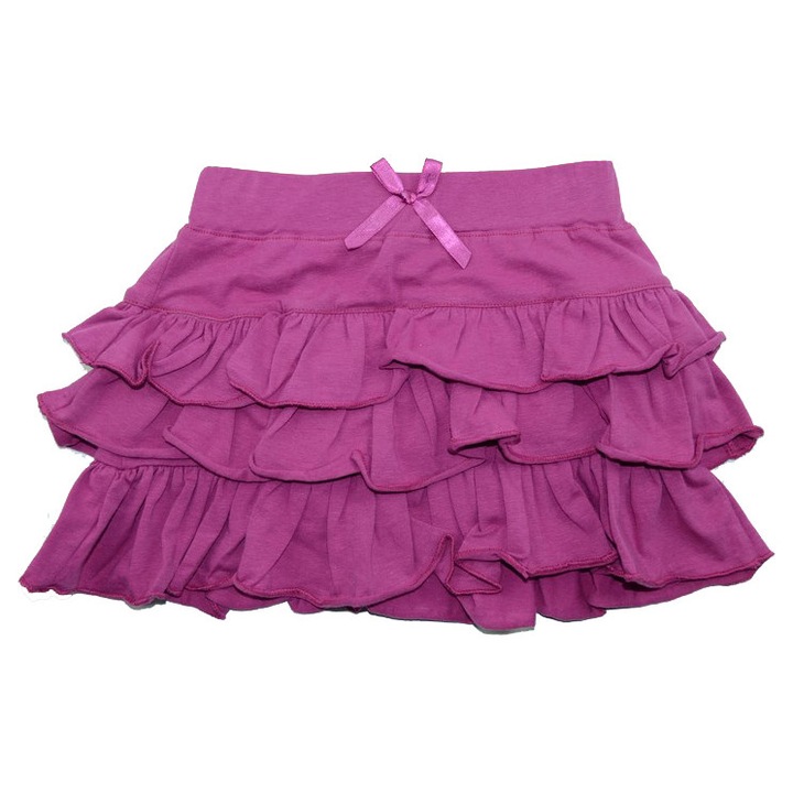 Fusta casual pentru fete Wendee DY17104-1, Fucsia 7040