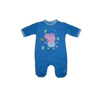 Salopeta cu maneca lunga baieti Sun City EN56531, Albastru 68 cm Salopeta cu maneca lunga baieti Sun City EN56531, Albastru 68 cm