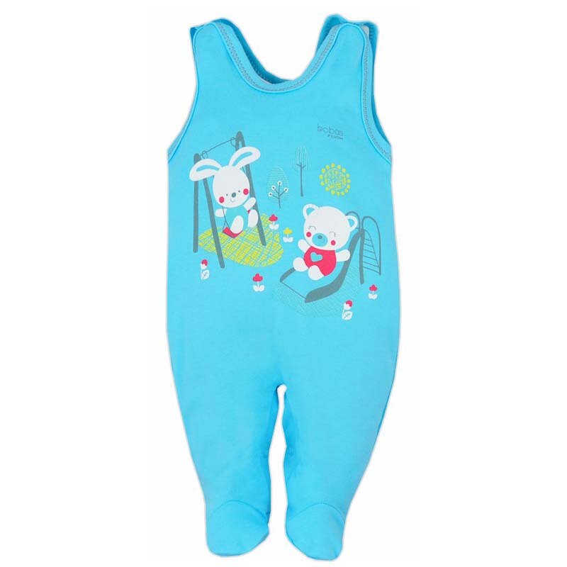 Salopeta fara maneci pentru baieti Plac Zabaw Koala 3614A, Multicolor 80