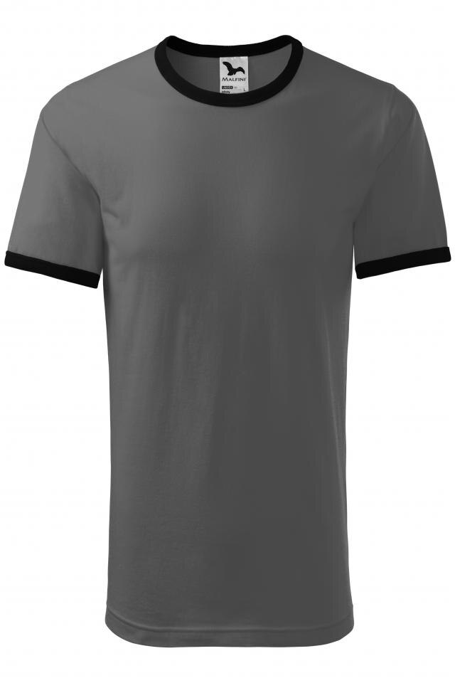 Tricou unisex Infinity, Gri ardezie