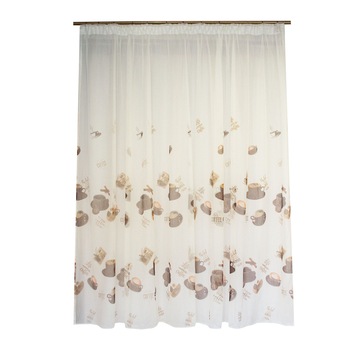 Perdea Velaria de bucatarie cu cesti de cafea 200 x 200 cm Perdea Velaria de bucatarie cu cesti de cafea 200 x 200 cm