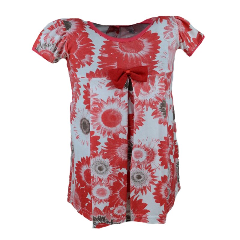 Rochita de vara pentru fete Bobas 2753-1, Rosu 68 cm