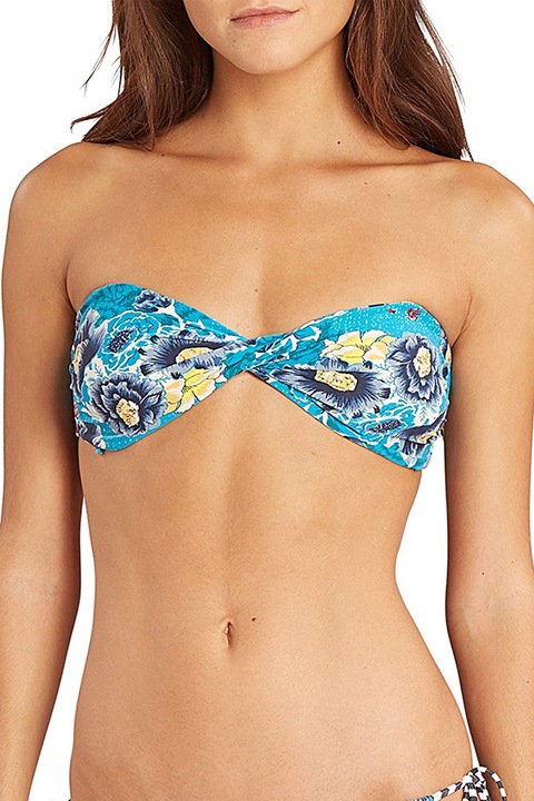 Top de baie dama, Billabong, Poliamida, Imprimeu floral, Multicolor, XL