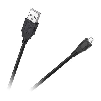 Cablu USB - MICRO USB, 0.2M, Negru Cablu USB - MICRO USB, 0.2M, Negru