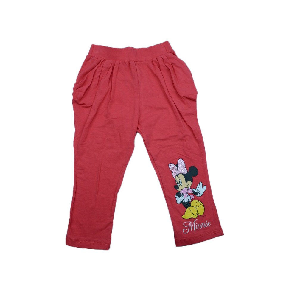 Pantaloni pentru fetite 3/4 Minnie Mouse Disney DISM-GCJ32237CO, Coral 134 cm