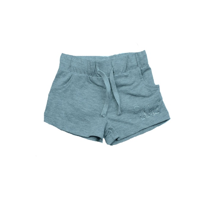 Pantaloni scurti pentru fetite Wendee BV01400050-1G, Gri 20062