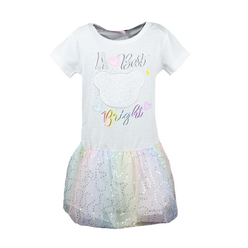 Rochie pentru fete Happy House HH245-A, Alb 29759