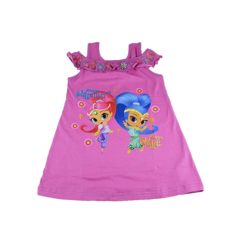 Rochie pentru fete E Plus M Shimmer Shine RFSS-1, Mov 128 cm