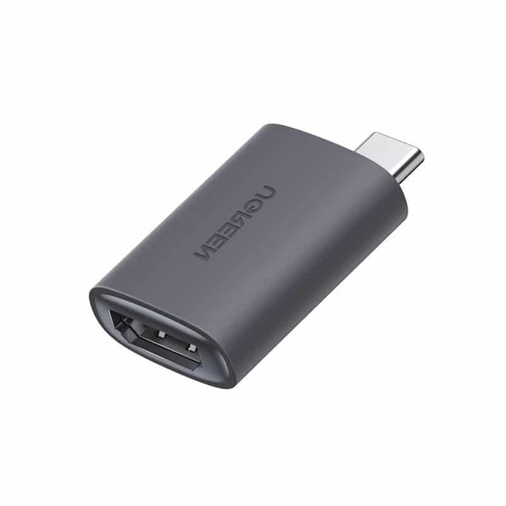Адаптер Ugreen, USB-C, HDMI, 4K@60Hz, сив
