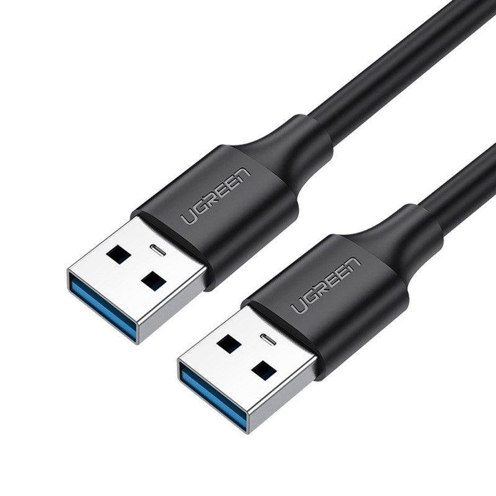 Адаптер Ugreen, USB 3.0 (Male), USB 3.0 (Male), 2m, сив