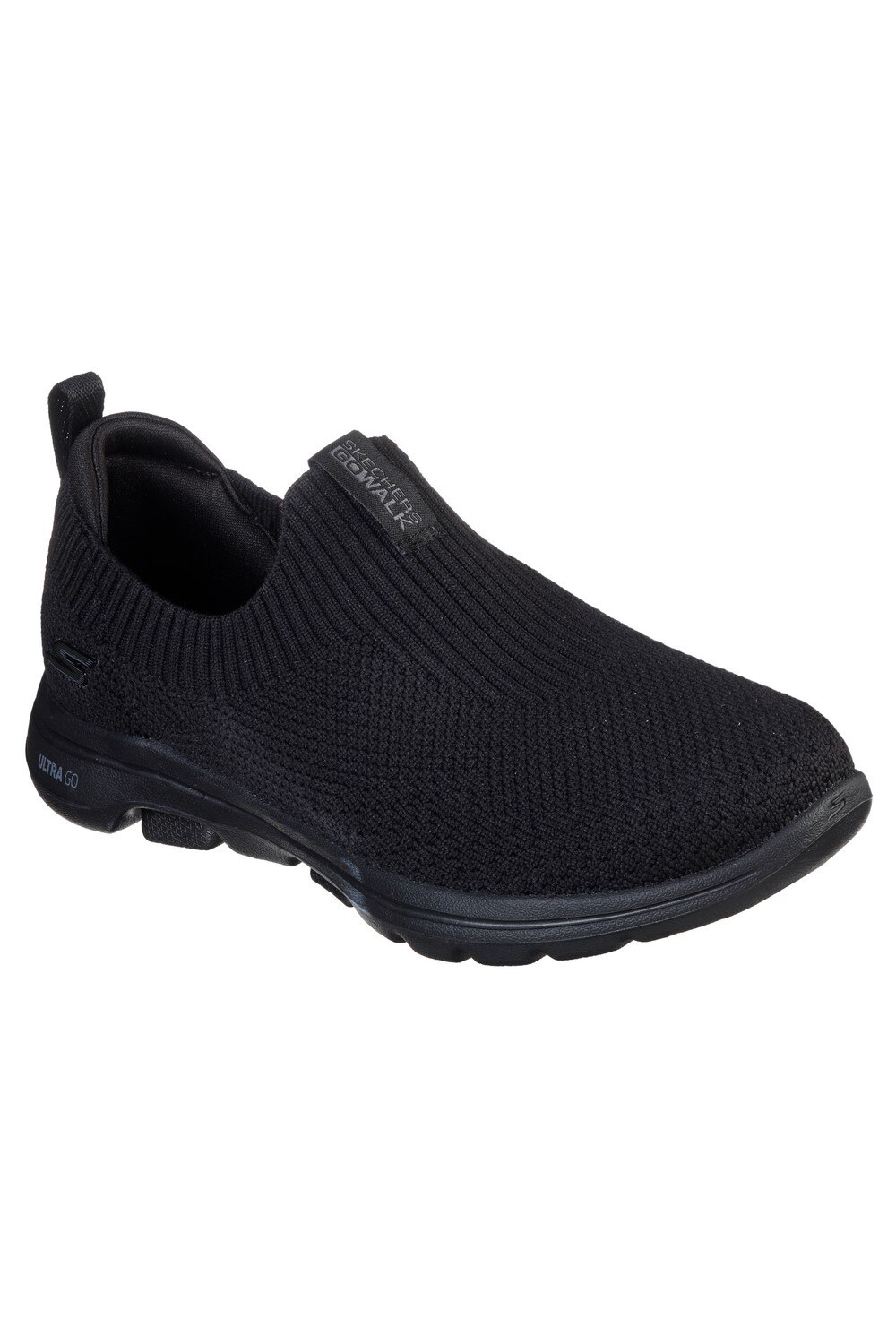 Pantof sport Slip On Go Walk 5 Trendy, Skechers, Negru