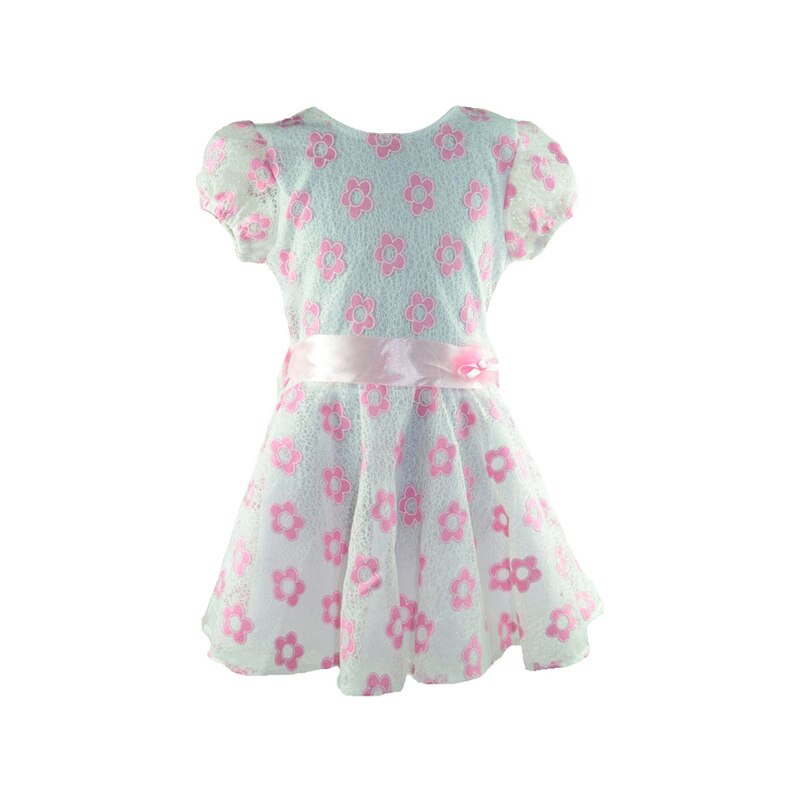 Rochita eleganta pentru fete Mini Junior MWA015, Multicolor 122 cm