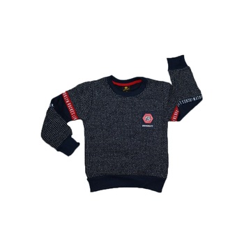 Pulover cu maneca lunga baieti Happy House HB-2062-B, Bleumarin 116 Pulover cu maneca lunga baieti Happy House HB-2062-B, Bleumarin 116